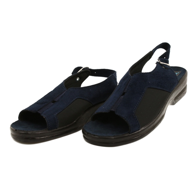 Sandales Compensées Femme Adanex 21680 Bleu Marine 2