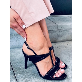 Penny Black sandales à talons hauts noir 2