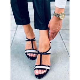 Sandales Penny Abricot beige noir 1