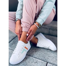 Baskets femme Avery Vert blanche multicolore 5