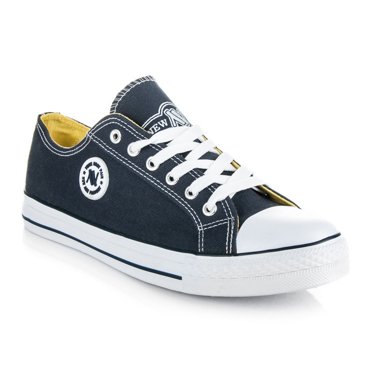 Baskets New Age bleu 1