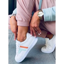 Baskets femme Avery Vert blanche multicolore 2