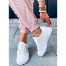 Baskets femme Avery Vert blanche multicolore 3