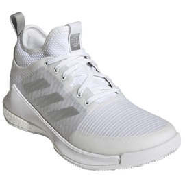 Adidas CrazyFlight Mid W GY9278 chaussures de volley-ball blanc blanc 1