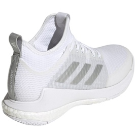 Adidas CrazyFlight Mid W GY9278 chaussures de volley-ball blanche blanche 4