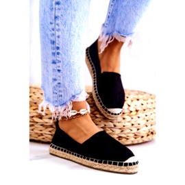 Espadrilles Classiques Femme Big Star JJ274952 Noir beige 2