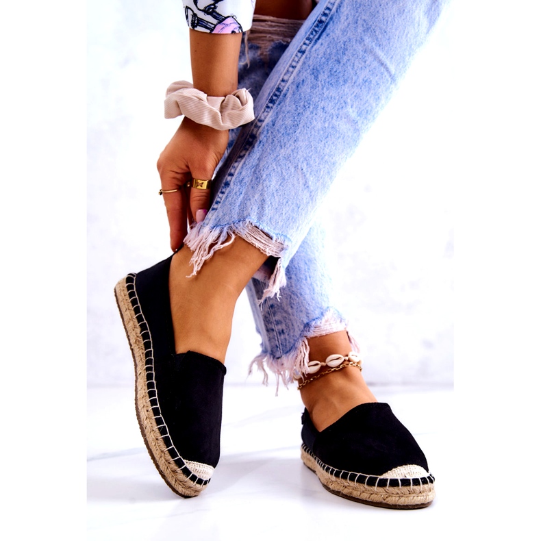 Espadrilles Classiques Femme Big Star JJ274952 Noir beige 1