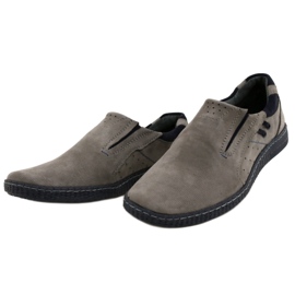 KOMODO Mocassins homme gris 862L 2
