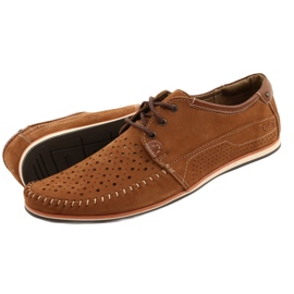 KOMODO Chaussures homme mocassins 875 camel d'été brun 7 KOMODO Chaussures homme mocassins 875 camel d'été brun 7