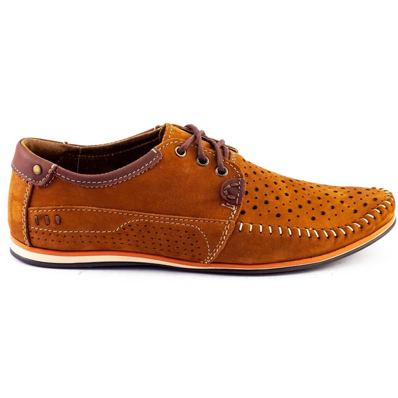 KOMODO Chaussures homme mocassins 875 camel d'été brun 1 KOMODO Chaussures homme mocassins 875 camel d'été brun 1