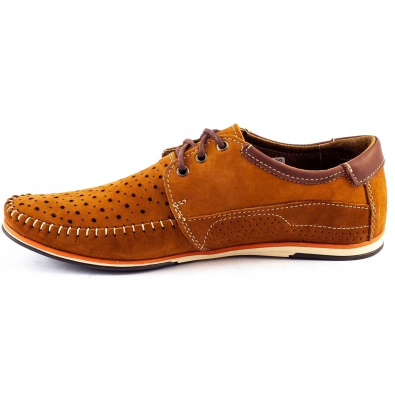 KOMODO Chaussures homme mocassins 875 camel d'été brun 2 KOMODO Chaussures homme mocassins 875 camel d'été brun 2