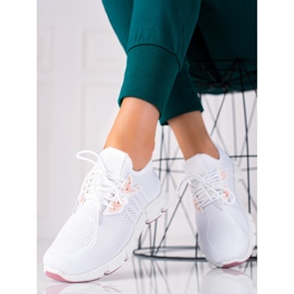 SHELOVET Chaussures de sport légères blanche 1