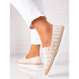 SHELOVET Espadrilles à enfiler beige 1 SHELOVET Espadrilles à enfiler beige 1