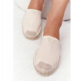 Espadrilles Sur Semelle Tressée Big Star HH274501 Beige 1