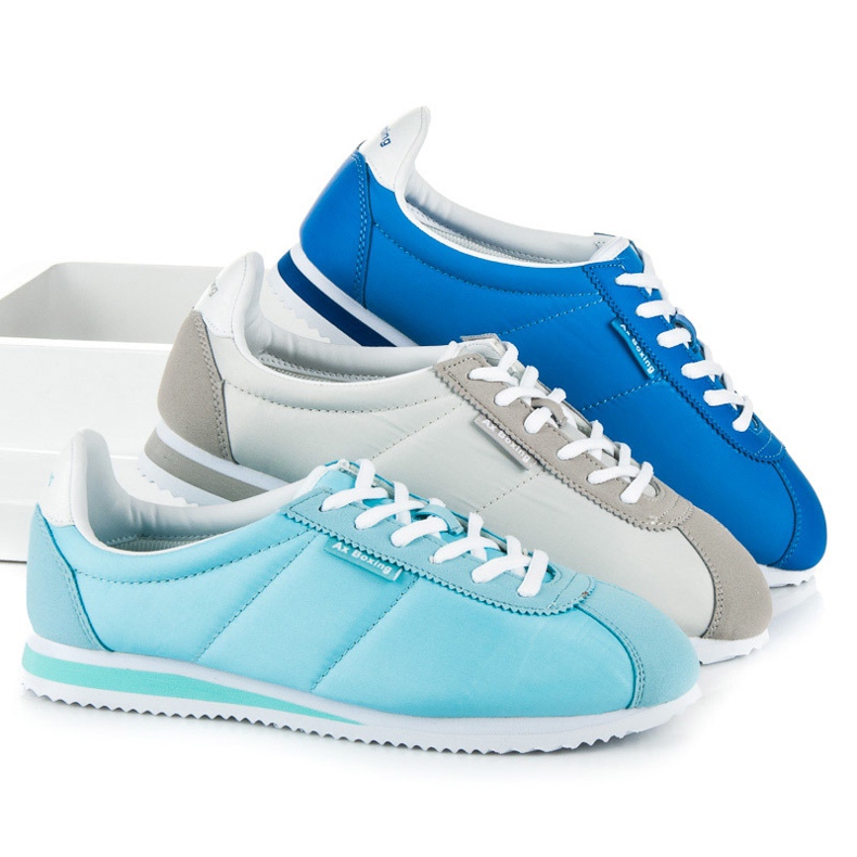 Ax Boxing Chaussures de sport nouées bleu 1