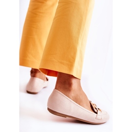 Mocassins Femme En Daim Avec Décoration Reality Beige 2 Mocassins Femme En Daim Avec Décoration Reality Beige 2