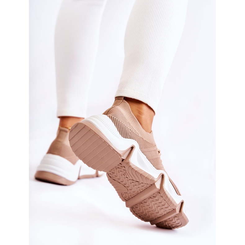 PG1 Espadrilles à enfiler beiges Dayen pour femmes 2