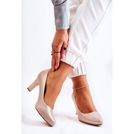 Escarpins Femme Sergio Leone Or Brillant Orsola doré 2