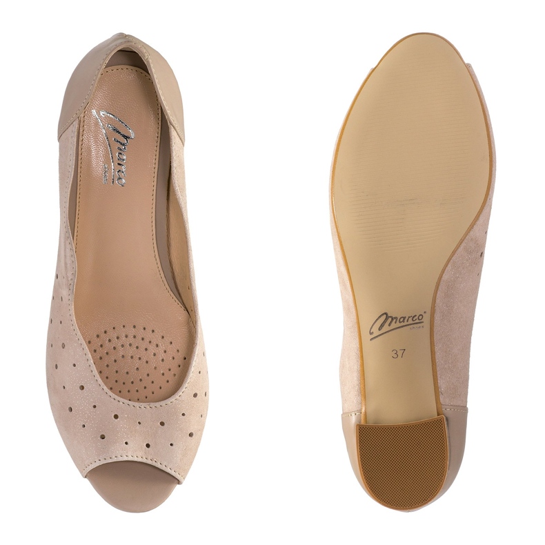 Marco Shoes 1101P Chaussures Marco beige 1
