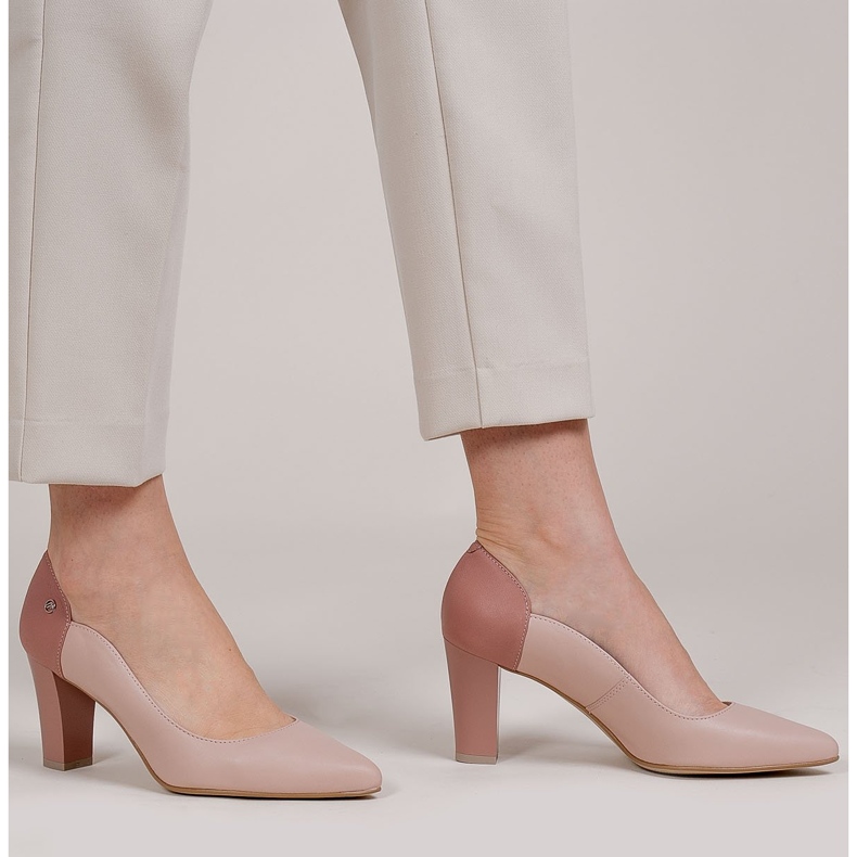 Escarpins femme Marco Shoes roses 1