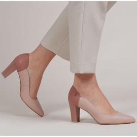 Escarpins femme Marco Shoes roses 2