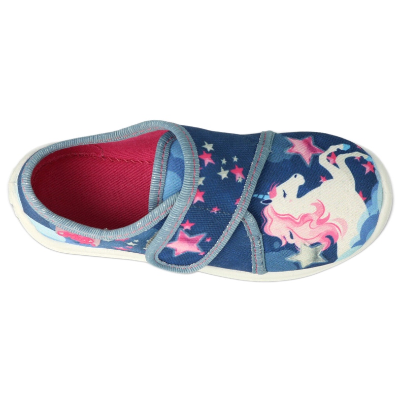 Chaussures pour enfants Befado 560X177 blanc bleu rose 4