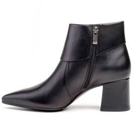 Marco Shoes Bottes femme Marco 1344B à col noir 1