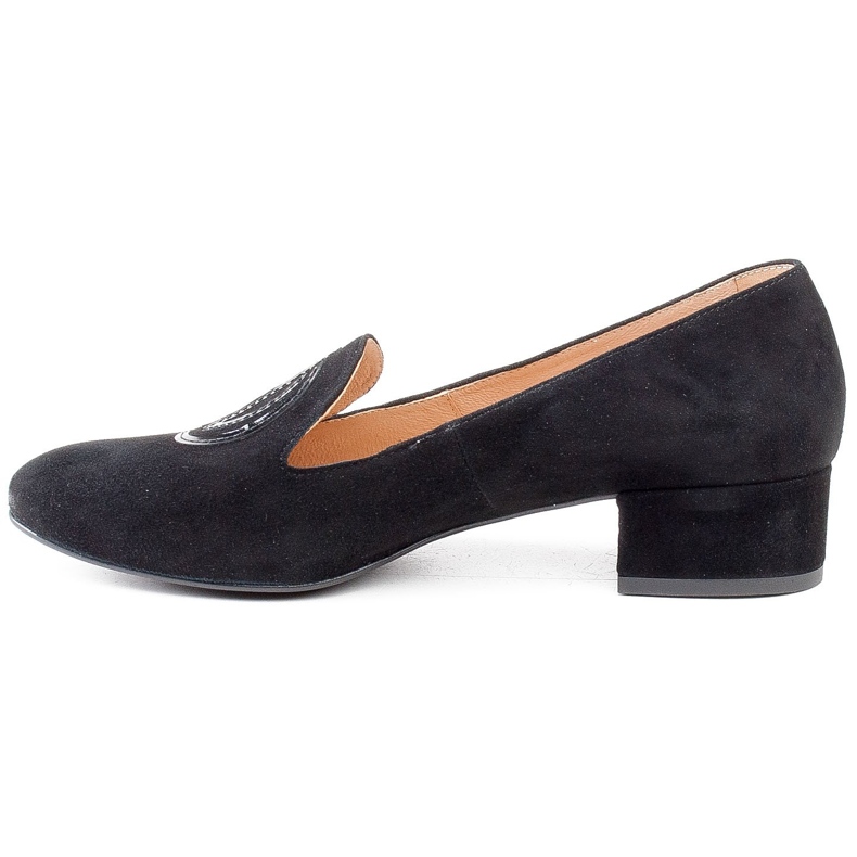 Marco Shoes Chaussures en daim pour femmes. seigneurs noirs 1
