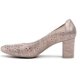 Marco Shoes Escarpins beiges avec perforation pour un pied plus large 2
