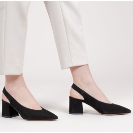 Marco Shoes Sandales noires 1501P avec bride et caoutchouc le noir 1 Marco Shoes Sandales noires 1501P avec bride et caoutchouc le noir 1