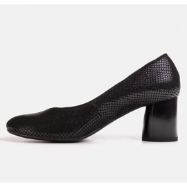 Marco Shoes Escarpins confortables 1729P Marco noirs 1
