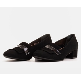 Radoskór Chaussures femmes noires classiques pour un pied plus large le noir 3
