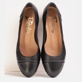 Radoskór Escarpins classiques noirs pour femmes pour un pied plus large le noir 2