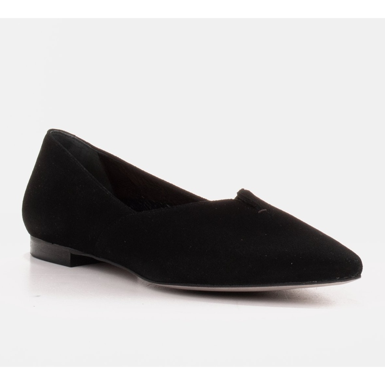 Marco Shoes Ballerines femme Marco 1285P noires à découpe le noir 1