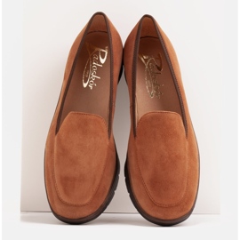 Radoskór Chaussures compensées basses confortables pour un pied plus large brun 2