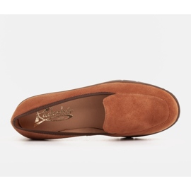 Radoskór Chaussures compensées basses confortables pour un pied plus large brun 4