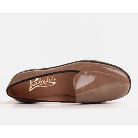 Radoskór Chaussures compensées basses confortables pour un pied plus large brun 4