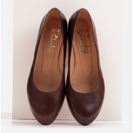 Radoskór Escarpins marron classiques pour femmes pour un pied plus large brun 2