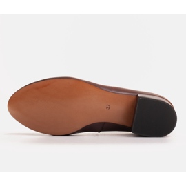 Radoskór Escarpins marron classiques pour femmes pour un pied plus large brun 5