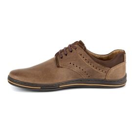 Polbut Chaussures décontractées pour hommes 402 marron brun 1