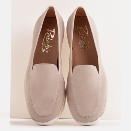 Radoskór Chaussures compensées basses confortables pour un pied plus large beige 2