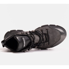 Marco Shoes Bottes de sport pour femmes avec une légère isolation automne-hiver gris 1