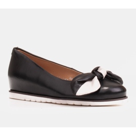 Marco Shoes Chaussures basses confortables avec un coin caché le noir 2