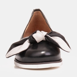 Marco Shoes Chaussures basses confortables avec un coin caché le noir 1