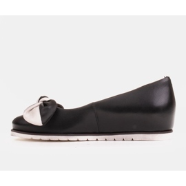 Marco Shoes Chaussures basses confortables avec un coin caché le noir 3