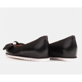 Marco Shoes Chaussures basses confortables avec un coin caché le noir 5