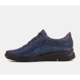 Radoskór Chaussures femme bleues confortables pour un pied plus large 3