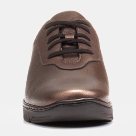Radoskór Chaussures femme dorées confortables pour un pied plus large d'or 2