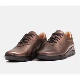 Radoskór Chaussures femme dorées confortables pour un pied plus large d'or 6