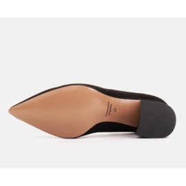 Marco Shoes Escarpins élégants en daim noir 1434P le noir 6